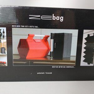 Zebag 6-Bottle Wine Bag RED Brand New In Box